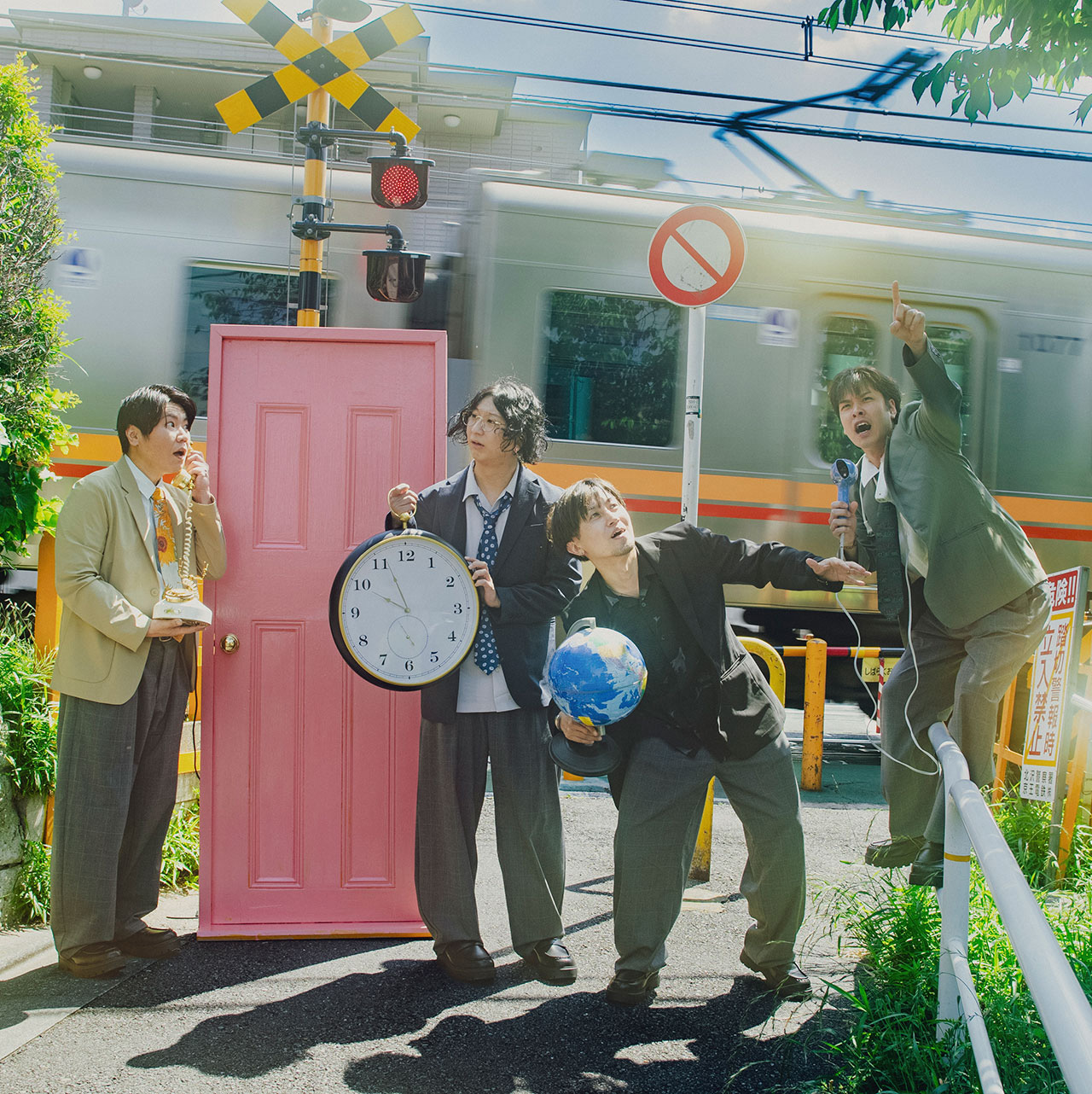 Parallel Works Team at Railway Crossing